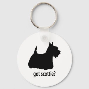 Got Scottish Terrier Key Ring