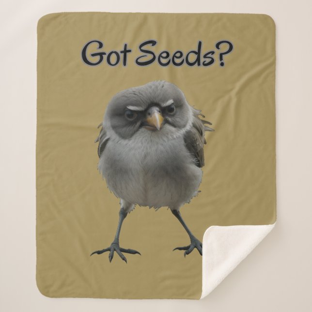 Got Seeds Sherpa Blanket (Front)