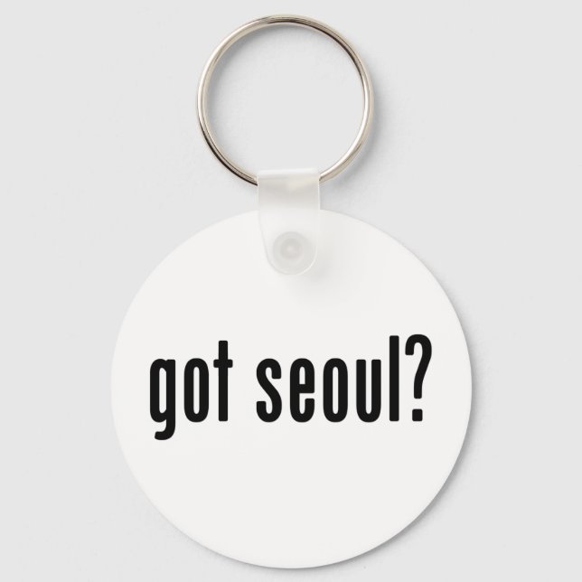 got seoul? key ring (Front)
