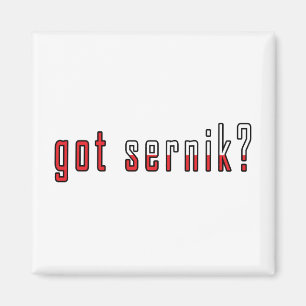 got sernik? Flag Magnet