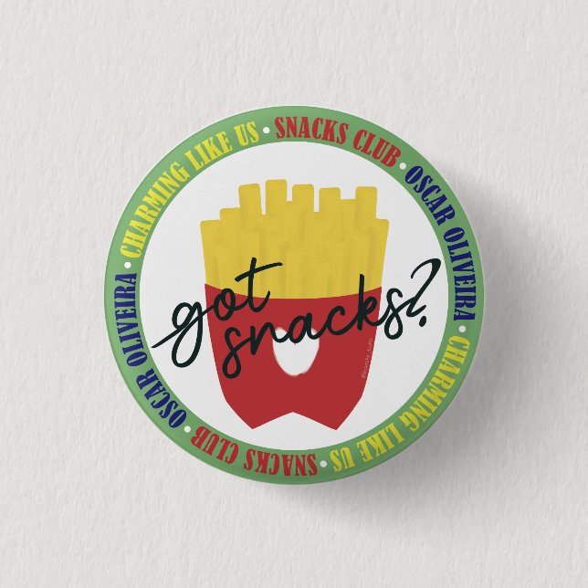 Got Snacks - AC 3 Cm Round Badge (Front)