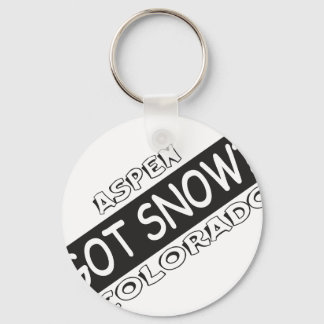 Got Snow - Aspen Key Ring