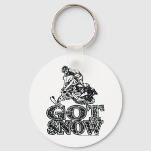 Got-Snow-Distressed Key Ring