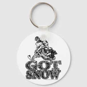 Got-Snow-Distressed Key Ring