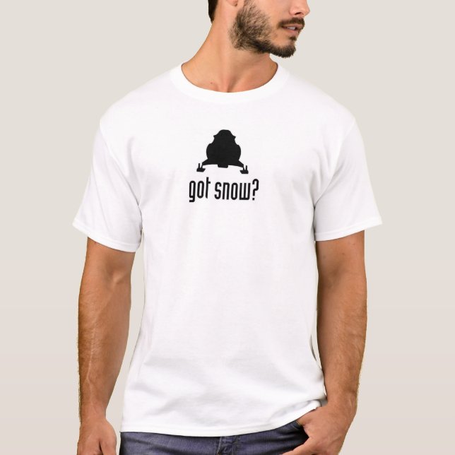 Got snow with sled T-Shirt (Front)