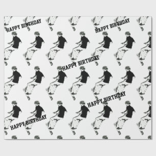 Got Some Air! - Stunt Scooter Trick Wrapping Paper