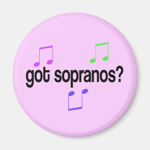 Got Sopranos Music Gift T-shirt Magnet