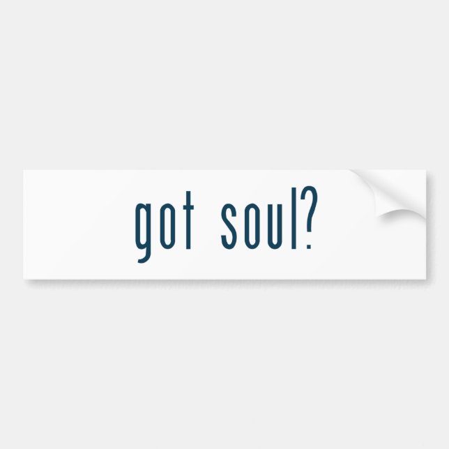 got soul bumper sticker (Front)