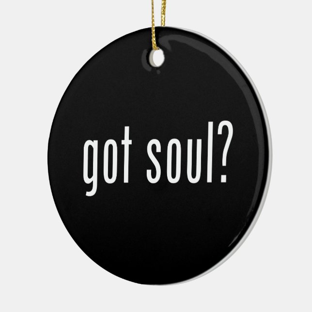 got soul? ceramic tree decoration (Left)