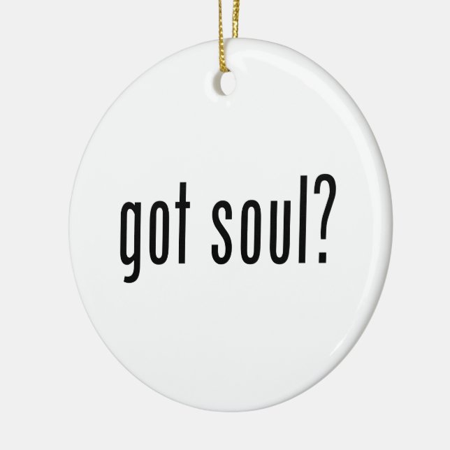 got soul? ceramic tree decoration (Left)