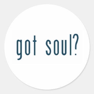got soul classic round sticker
