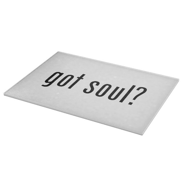 got soul? cutting board (Corner)