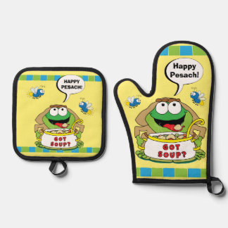 Got Soup Oven Mitt & Pot Holder Set