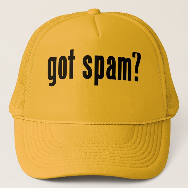 got spam? trucker hat (Front)