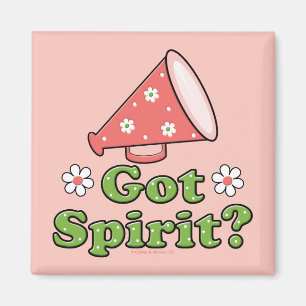 Got Spirit? Cheerleader Magnet