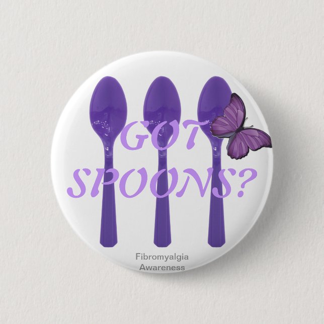 Got Spoons? 6 Cm Round Badge (Front)