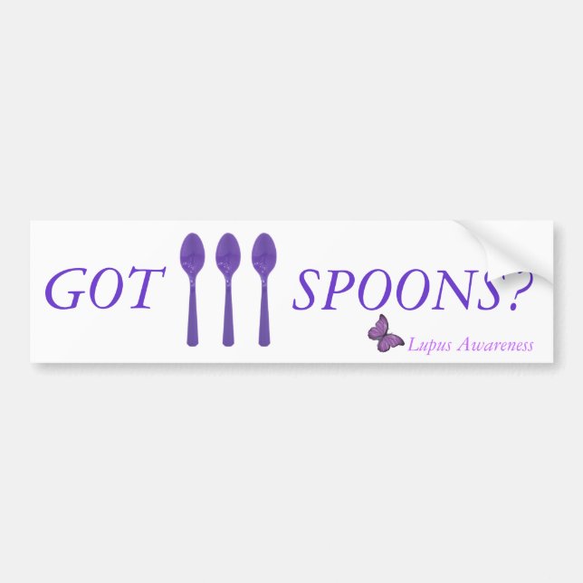Got Spoons? Bumper Sticker (Front)