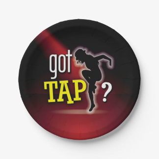'Got Tap?' Paper Plate