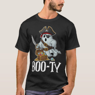 Got That Boo-ty Ghostly Pirate Halloween T-Shirt