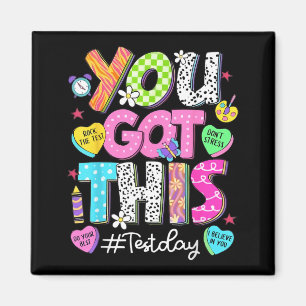Got This Dont Stress Rock The Test Test Day Magnet