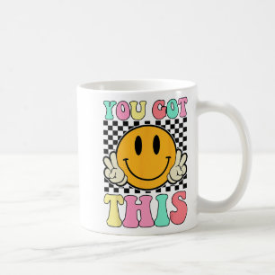 Got This Retro Smile Motivational Testing Day Teac Coffee Mug