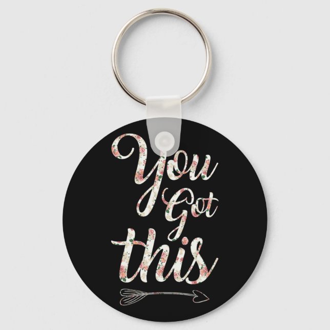 Got This State Test Day Teacher Teacher Gifts  Key Ring (Front)