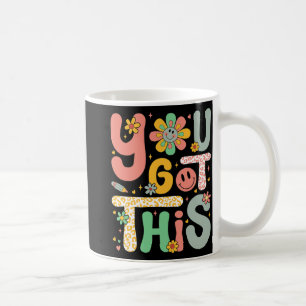 Got This Testing Day Groovy Motivational Teacher S Coffee Mug