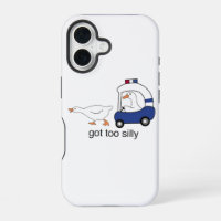 Got Too Silly Funny Goose Police Humour
