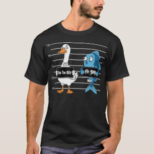 Got Too Silly Goose Fih Funny Misspelled Fish T-Shirt