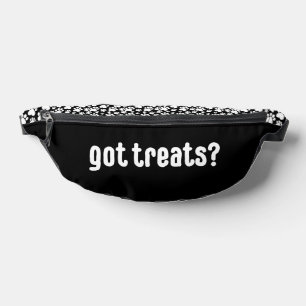 Got treats? Funny Dog Fanny Pack - Black