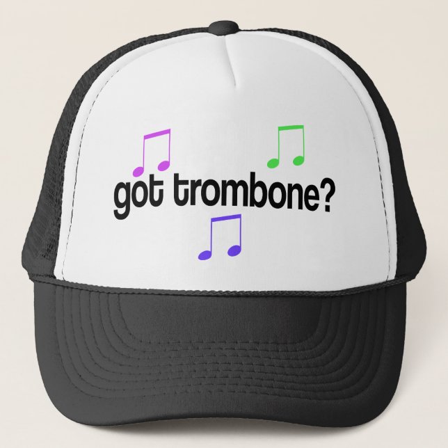 Got Trombone Trucker Hat (Front)