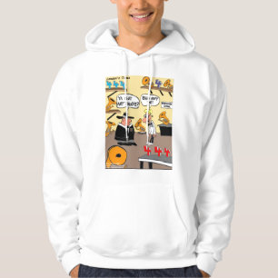 Got Tuba 4's? Funny Cartoon Hoodie by Rick London