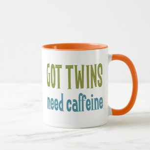 GOT TWINS need caffeine Mug
