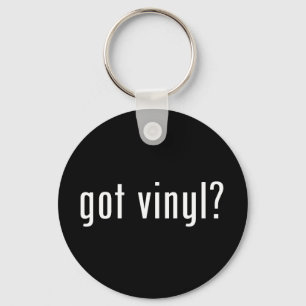 got vinyl? key ring