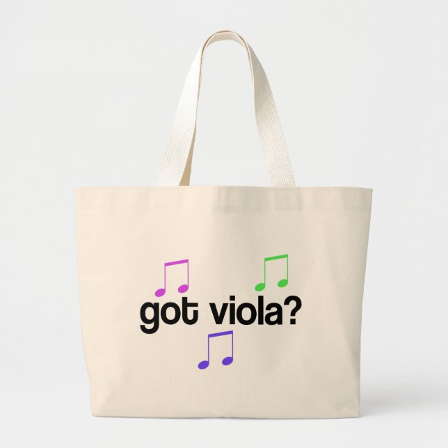 Got Viola Music Tote Bag (Front)