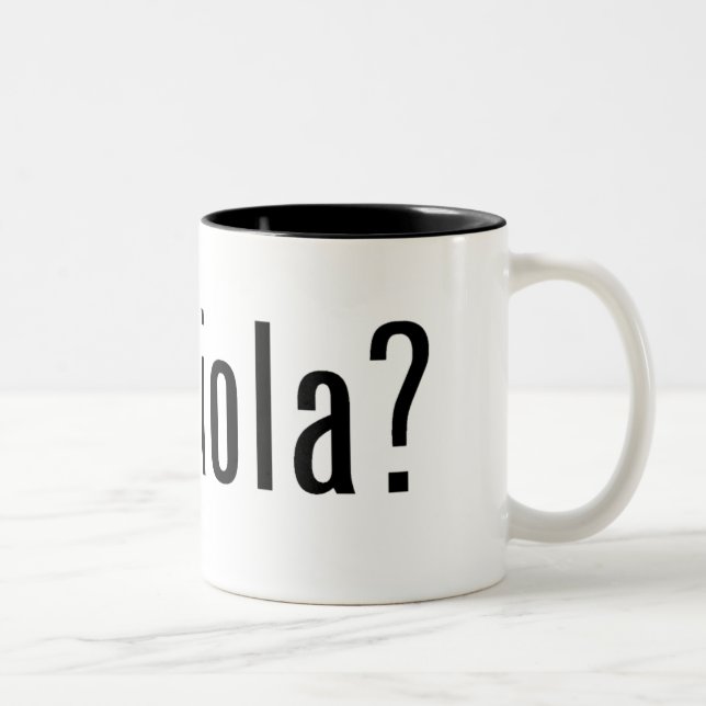 got viola? Two-Tone coffee mug (Right)