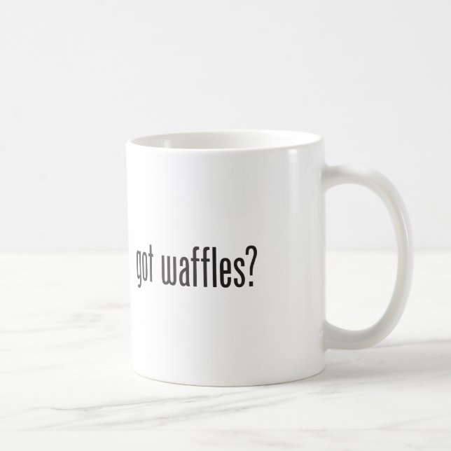 got waffles coffee mug (Right)