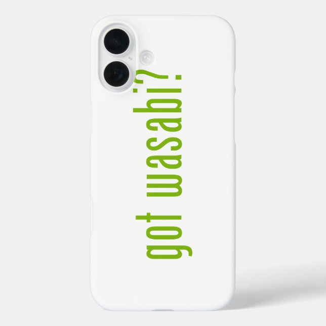 got wasabi? Case-Mate iPhone case (Back)