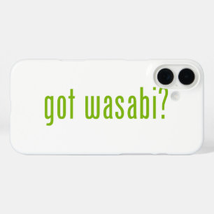 got wasabi? iPhone 16 plus case