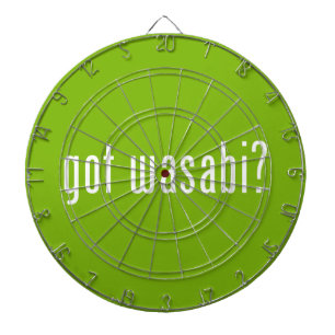 got wasabi? dartboard