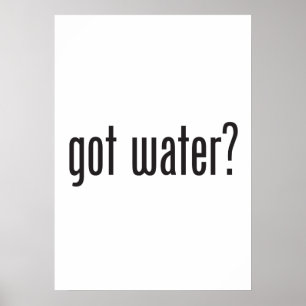 got water poster