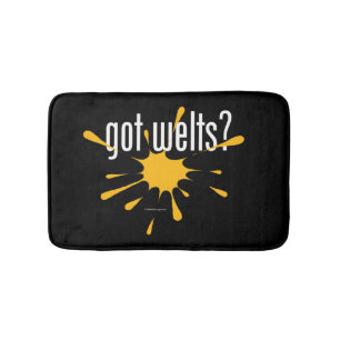 got welts? bathroom mat