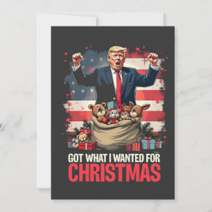 Got What I wanted For Christmas Trump Santa Save The Date