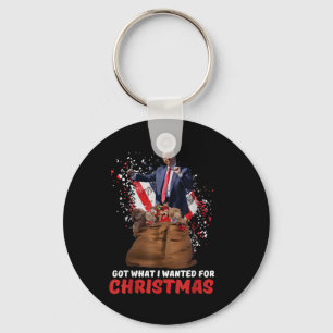 Got What I Wanted For Christmas - Trump Won 2024 Key Ring