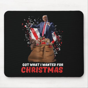 Got What I Wanted For Christmas - Trump Won 2024 Mouse Pad