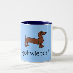 Got Wiener? Two-Tone Coffee Mug