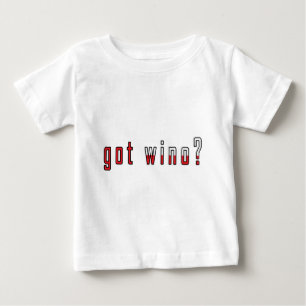 got wino? Flag Baby T-Shirt