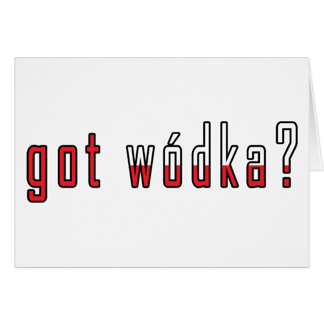 got wodka? Flag (Front Horizontal)