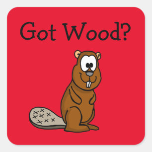 Got Wood? Beaver Sticker