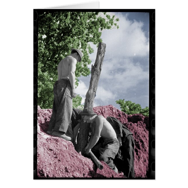 Got Wood? [vintage funny card] (Front)